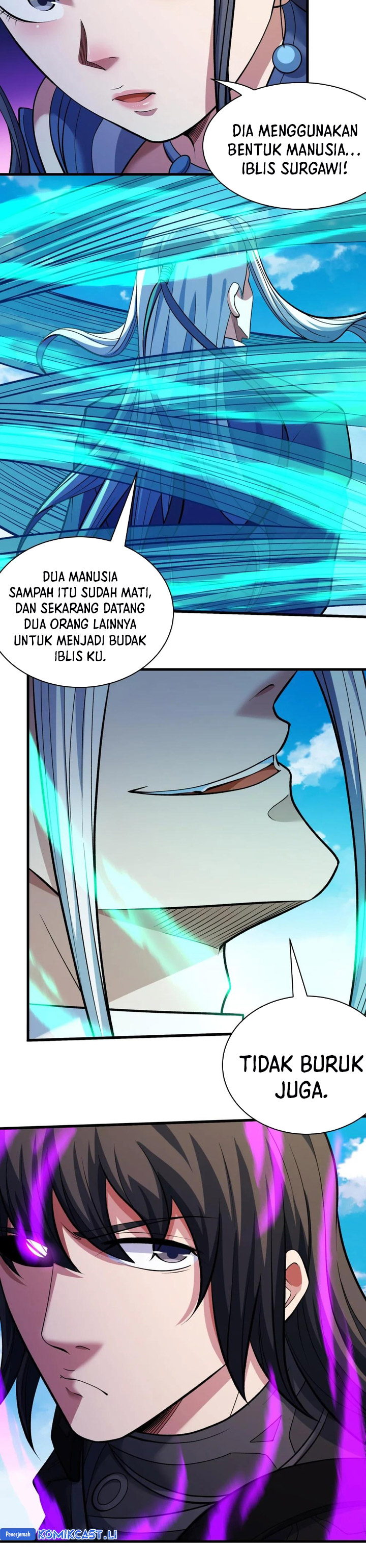 God of Martial Arts Chapter 880 Bahasa Indonesia