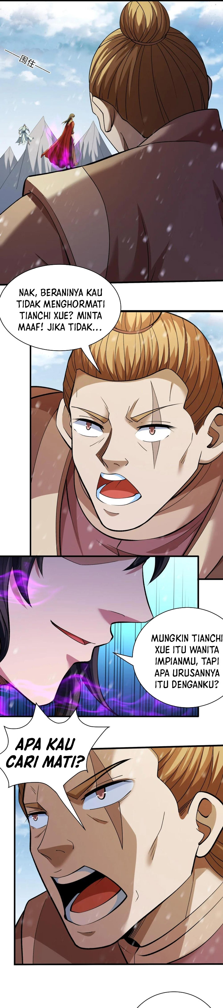 God of Martial Arts Chapter 893 Bahasa Indonesia