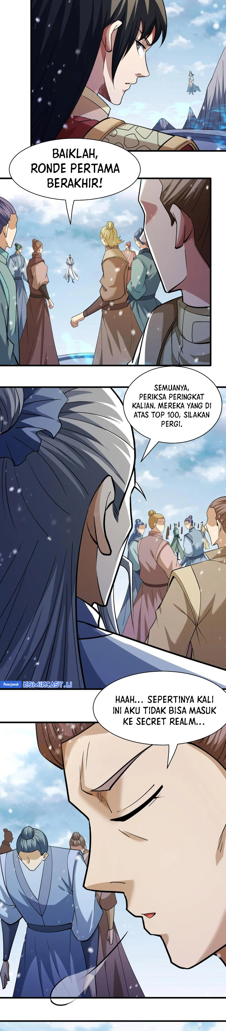 God of Martial Arts Chapter 893 Bahasa Indonesia