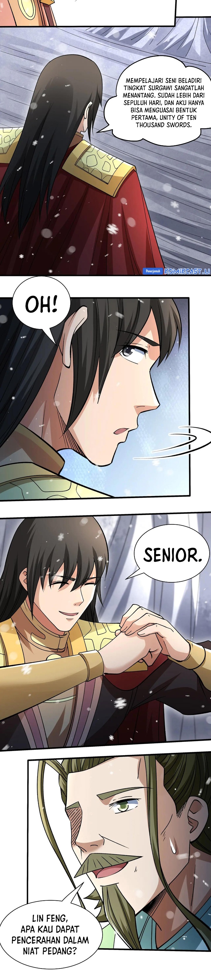 God of Martial Arts chapter 912