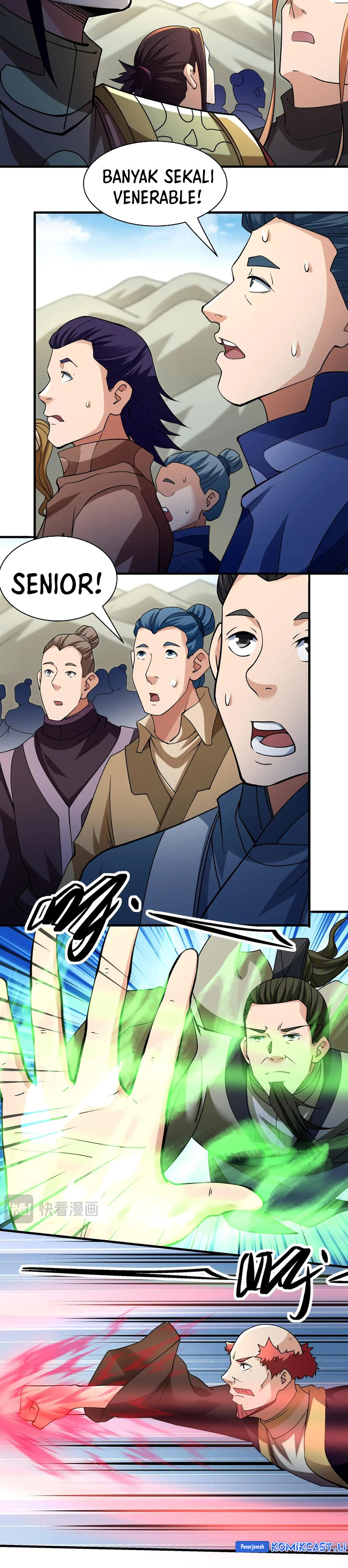 God of Martial Arts Chapter 924 Bahasa Indonesia