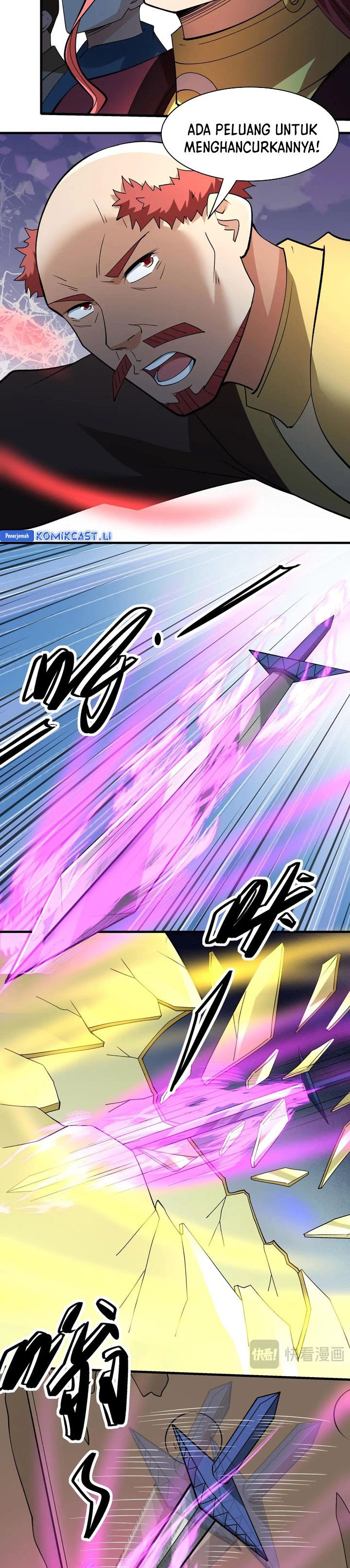 God of Martial Arts Chapter 924 Bahasa Indonesia