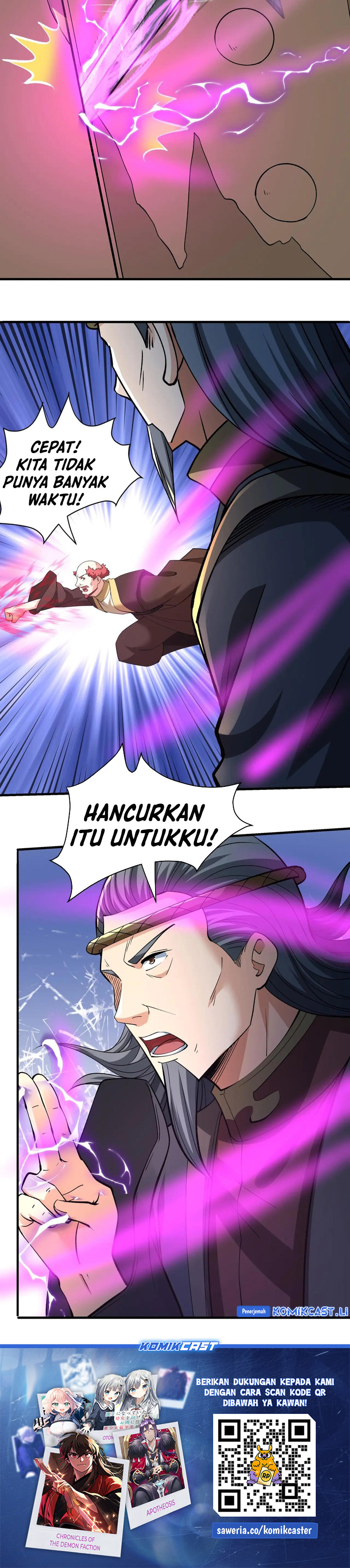 God of Martial Arts Chapter 924 Bahasa Indonesia