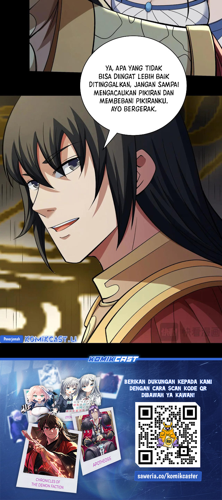 God of Martial Arts Chapter 926 Bahasa Indonesia