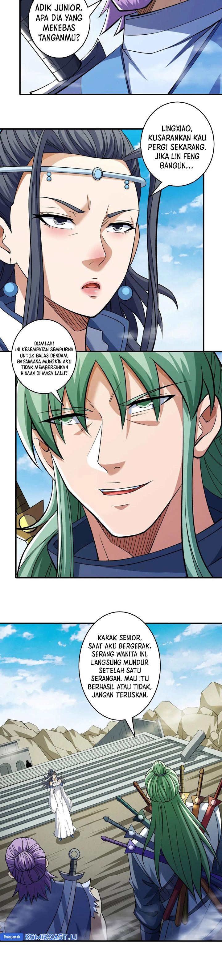 God of Martial Arts Chapter 933 Bahasa Indonesia