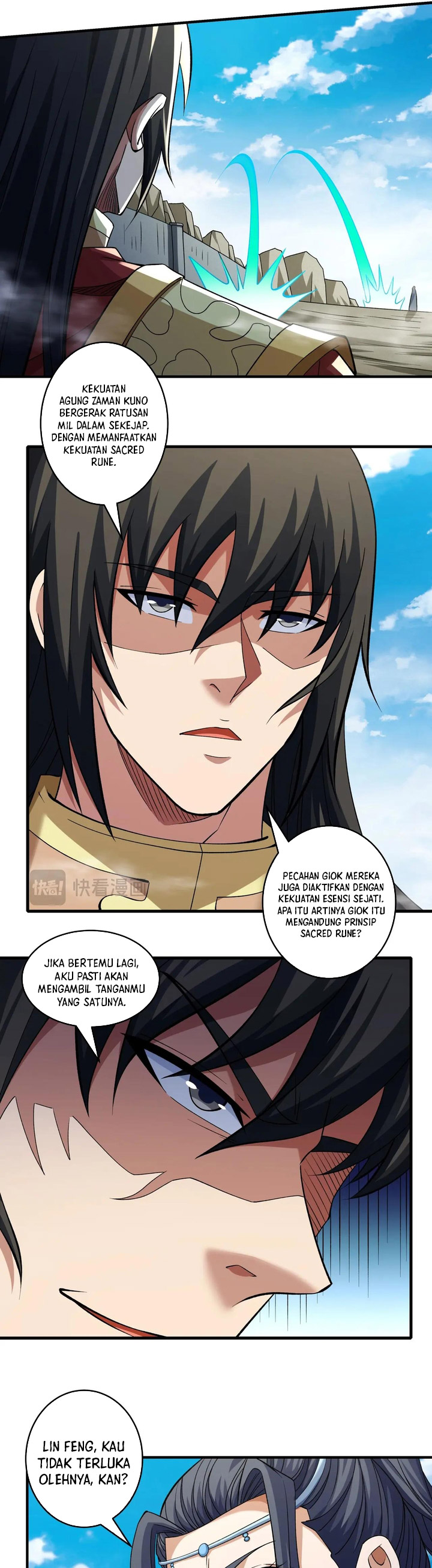 God of Martial Arts Chapter 933 Bahasa Indonesia