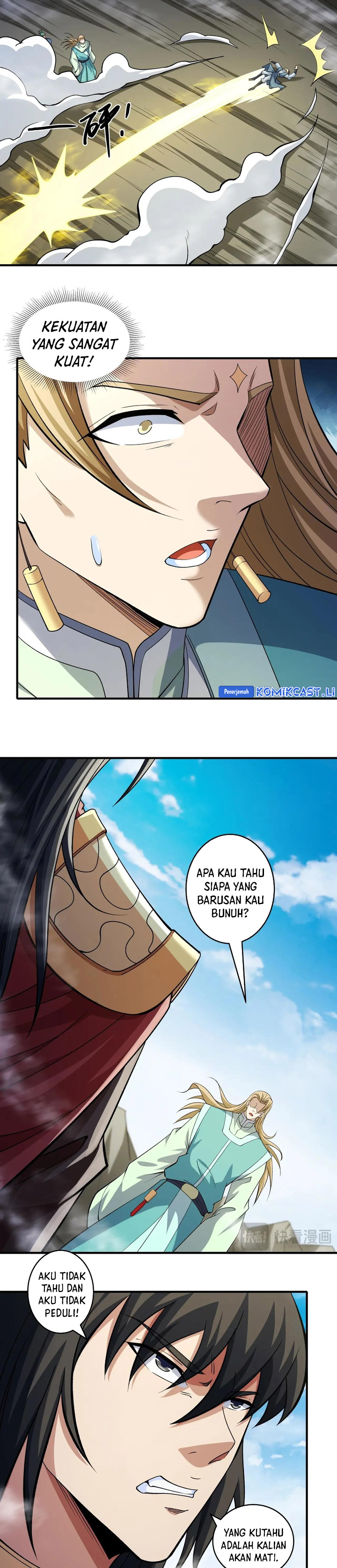 God of Martial Arts Chapter 933 Bahasa Indonesia