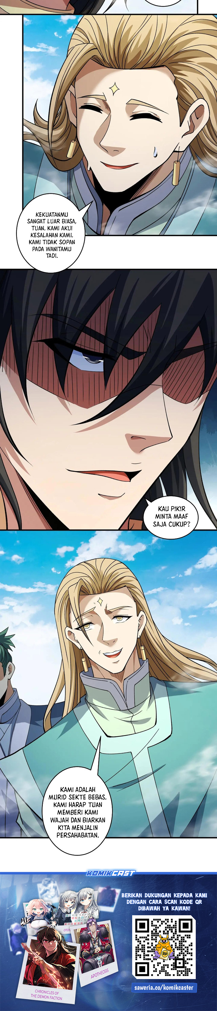 God of Martial Arts Chapter 933 Bahasa Indonesia