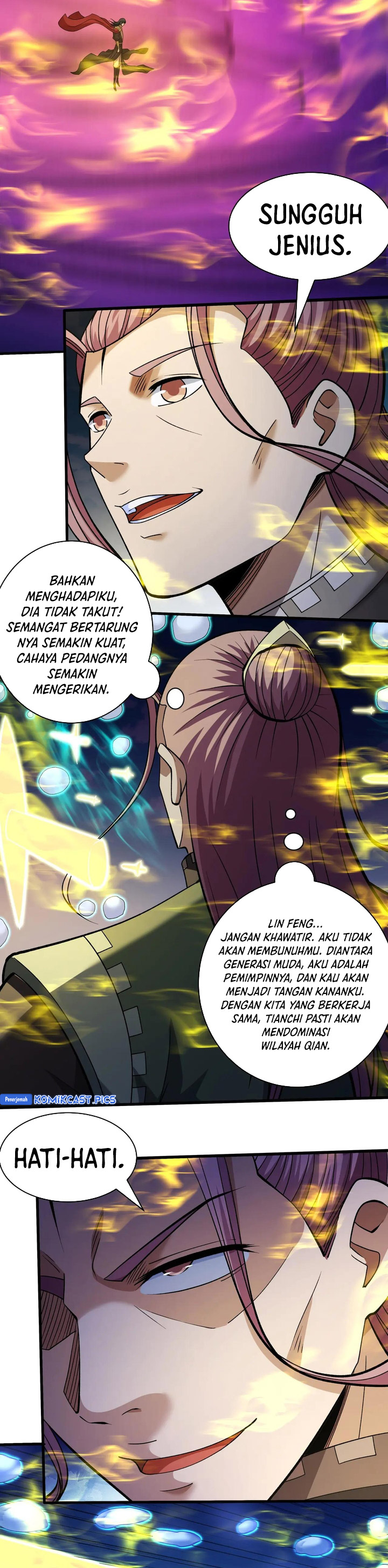 God of Martial Arts Chapter 942 Bahasa Indonesia