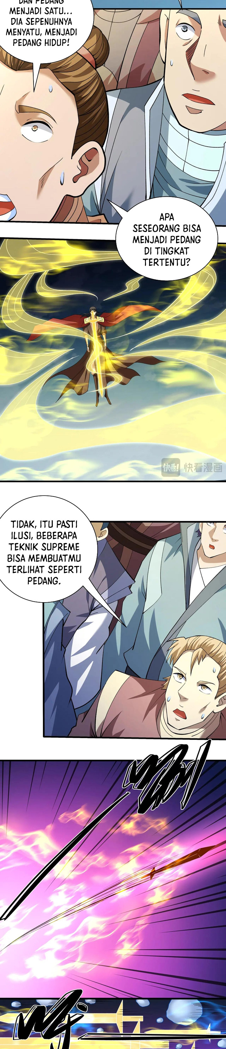 God of Martial Arts Chapter 942 Bahasa Indonesia