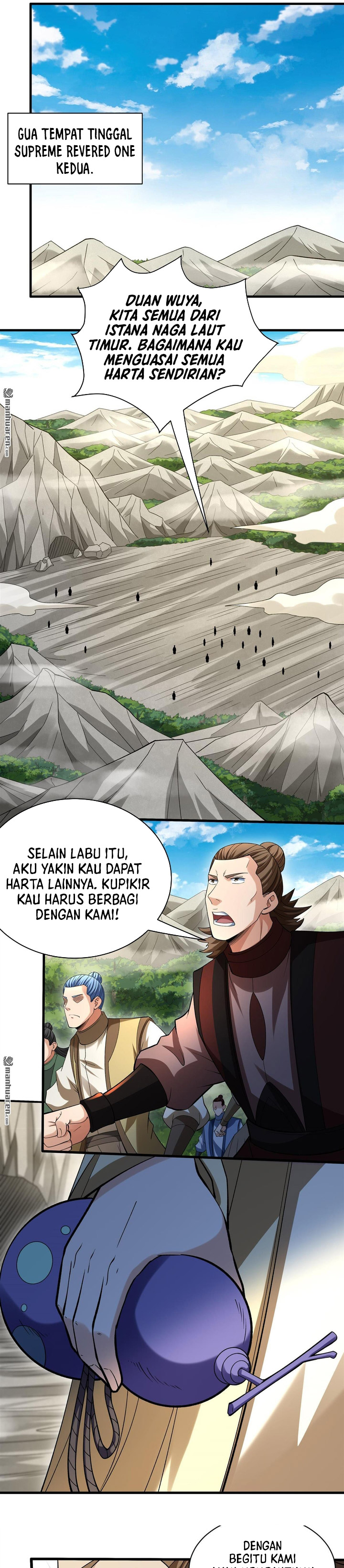 God of Martial Arts Chapter 944 Bahasa Indonesia