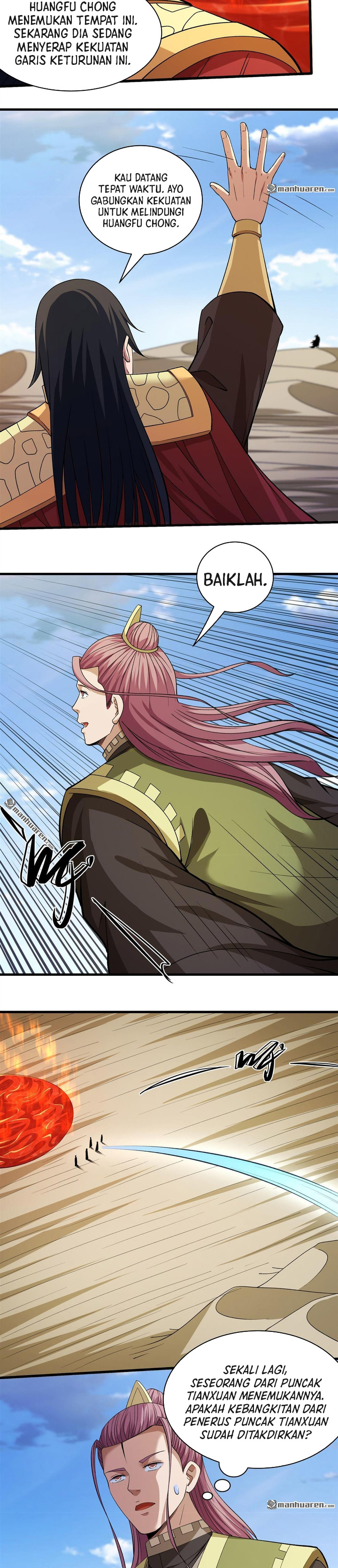 God of Martial Arts Chapter 947 Bahasa Indonesia