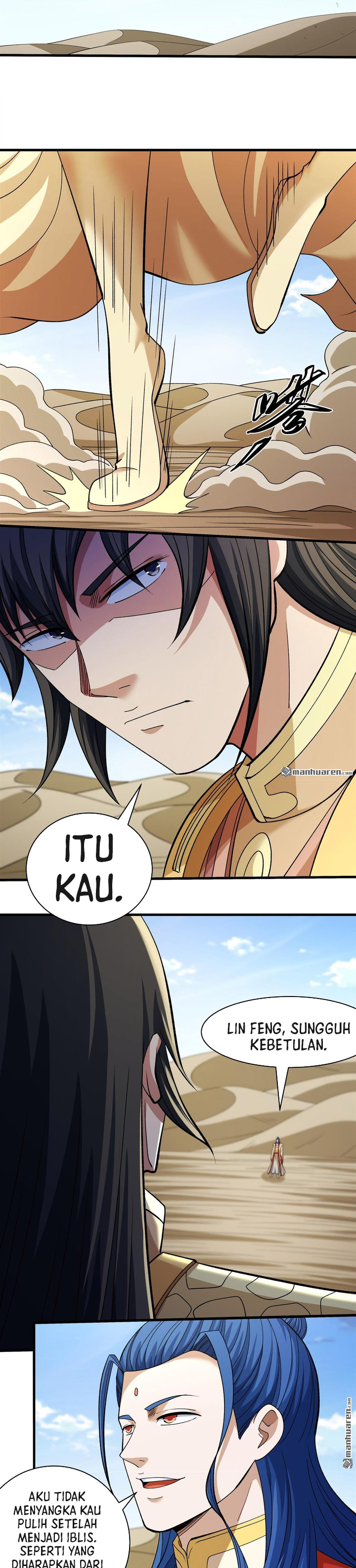 God of Martial Arts Chapter 947 Bahasa Indonesia