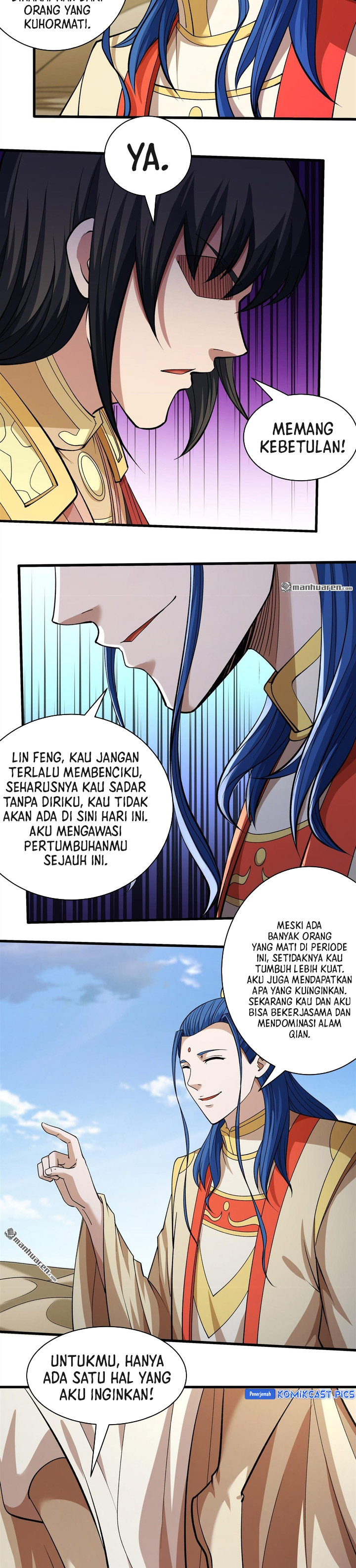 God of Martial Arts Chapter 947 Bahasa Indonesia