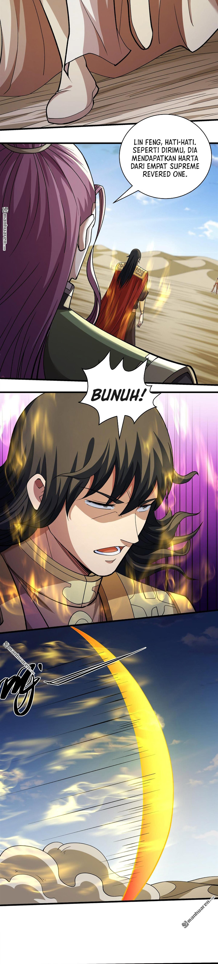 God of Martial Arts Chapter 947 Bahasa Indonesia