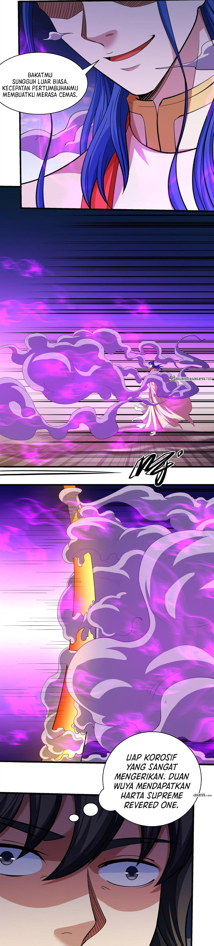 God of Martial Arts Chapter 947 Bahasa Indonesia