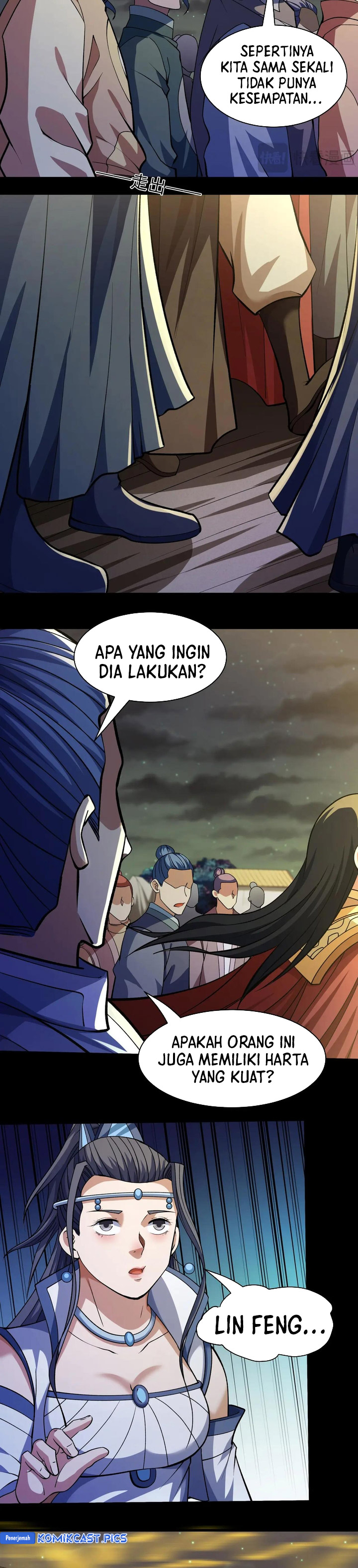 God of Martial Arts Chapter 962 Bahasa Indonesia