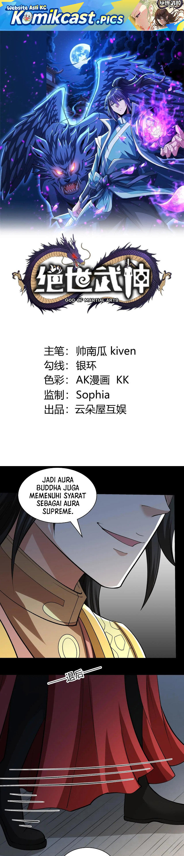 God of Martial Arts Chapter 963 Bahasa Indonesia