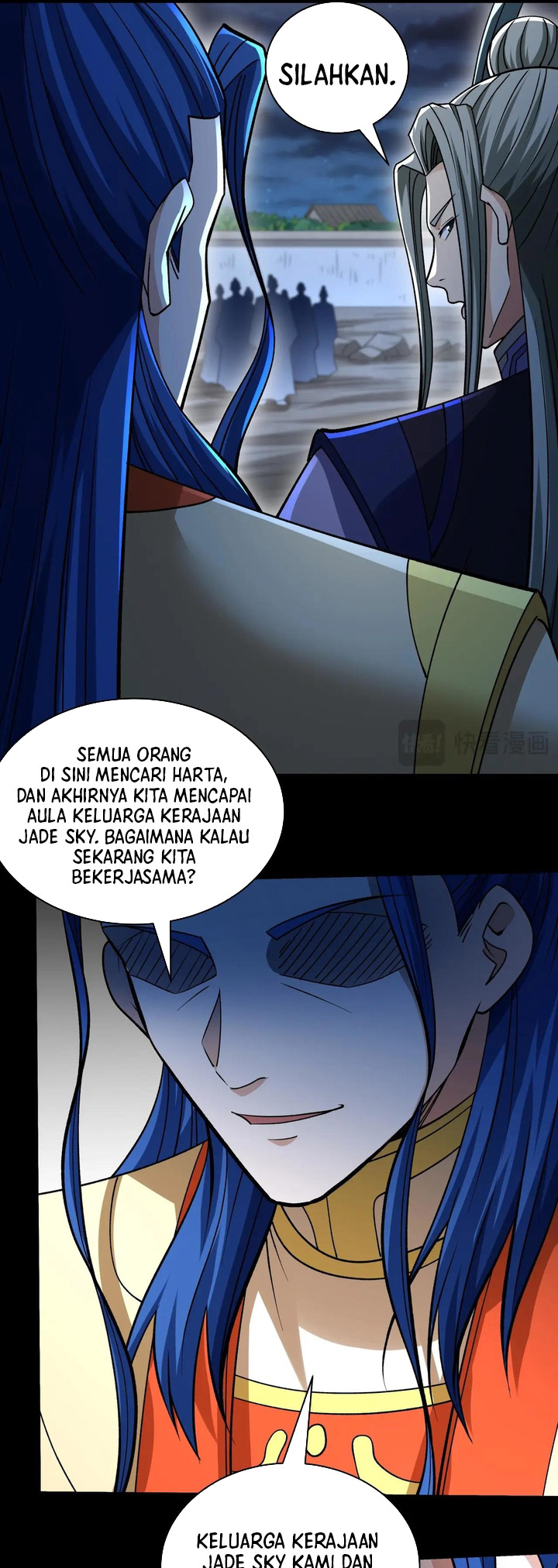 God of Martial Arts Chapter 963 Bahasa Indonesia