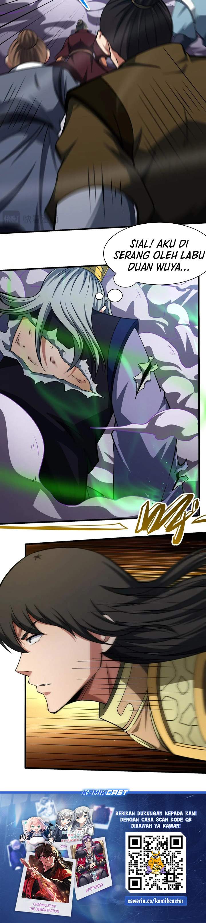 God of Martial Arts Chapter 966 Bahasa Indonesia