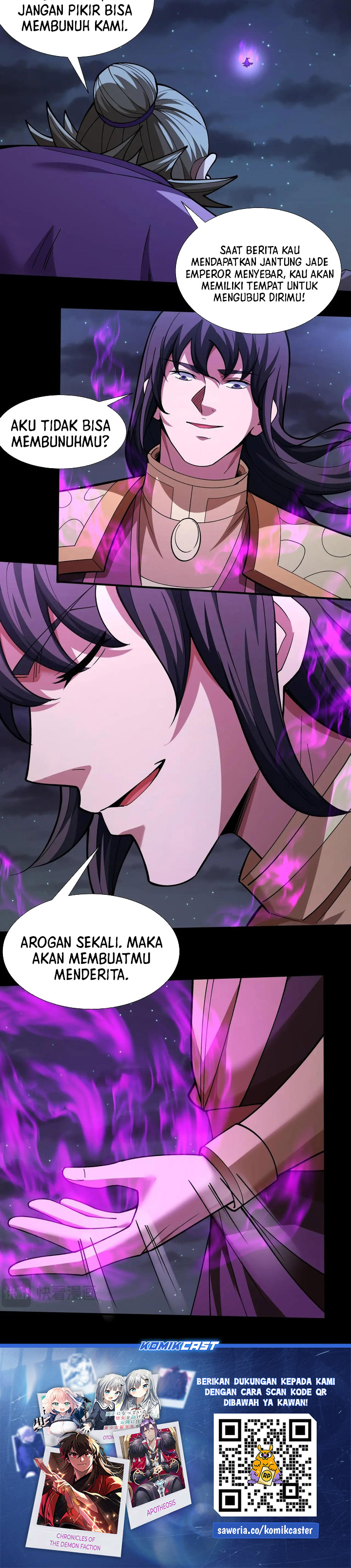 God of Martial Arts Chapter 974 Bahasa Indonesia