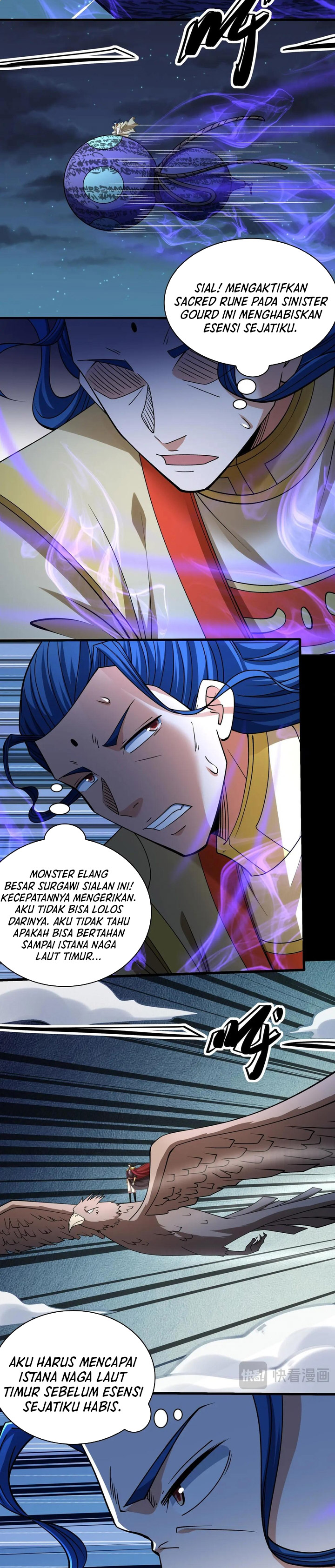God of Martial Arts Chapter 977 Bahasa Indonesia