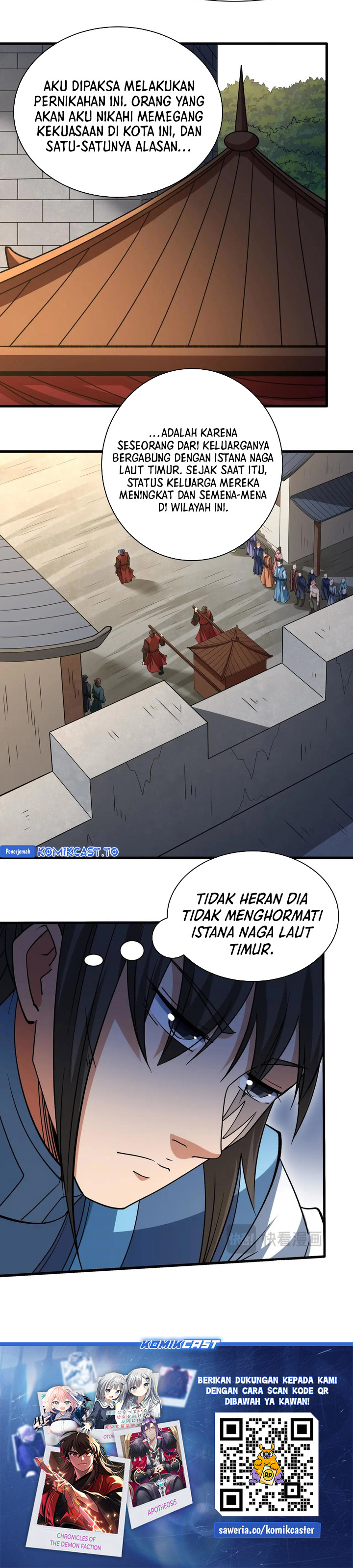 God of Martial Arts Chapter 983 Bahasa Indonesia