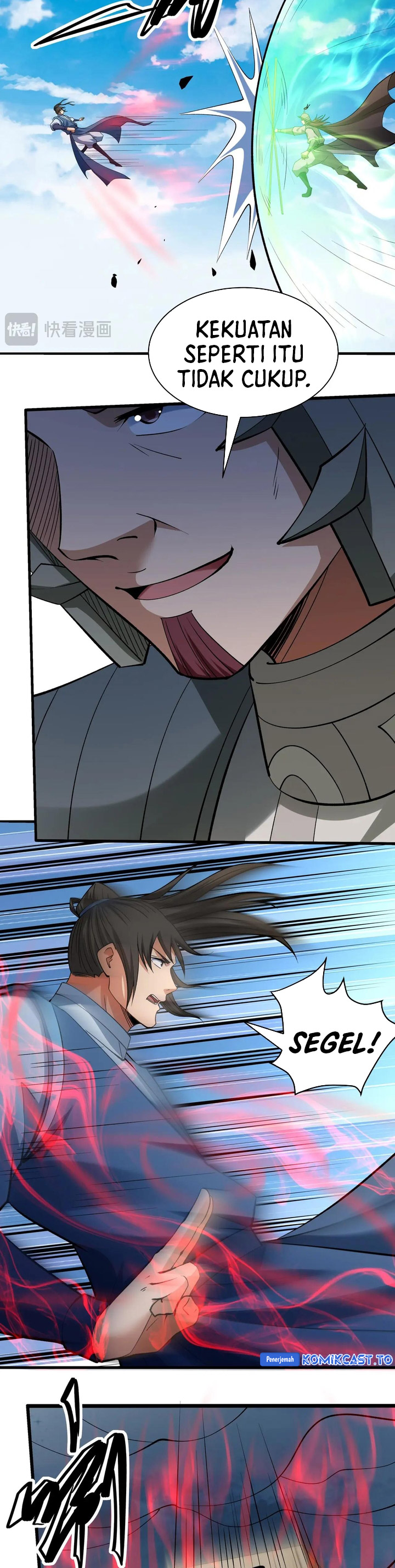 God of Martial Arts Chapter 986 Bahasa Indonesia