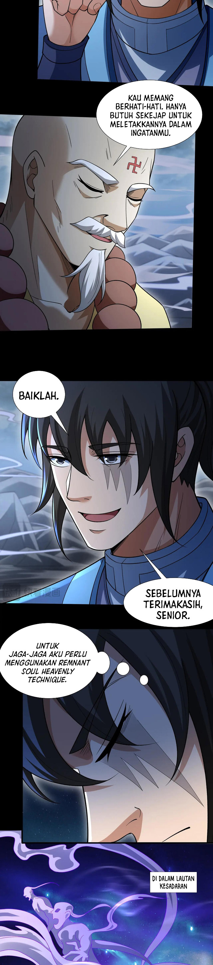 God of Martial Arts Chapter 991 Bahasa Indonesia