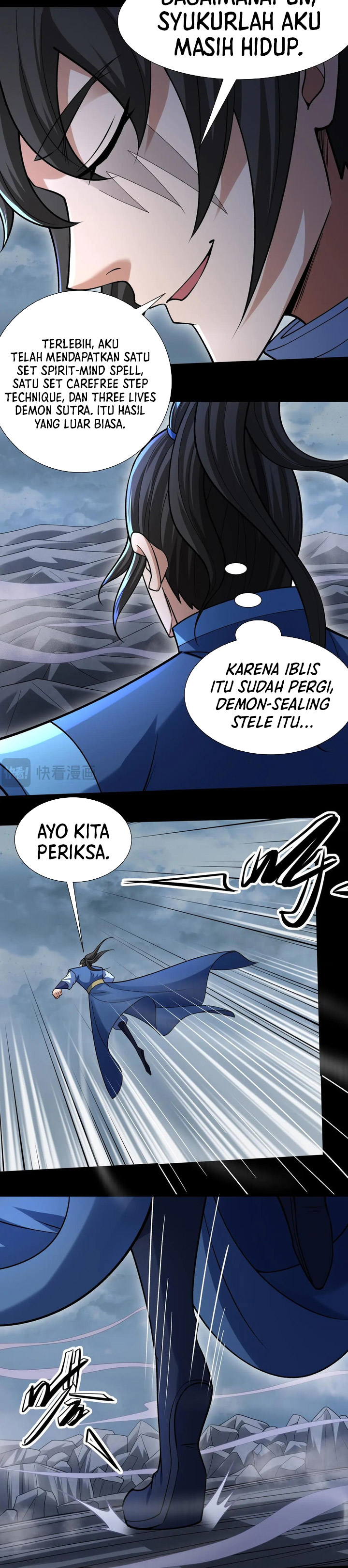 God of Martial Arts Chapter 993 Bahasa Indonesia