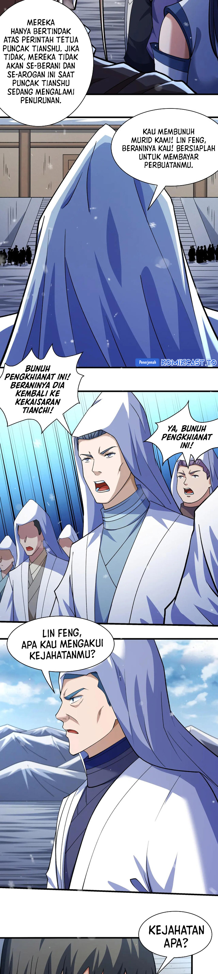 God of Martial Arts Chapter 995 Bahasa Indonesia