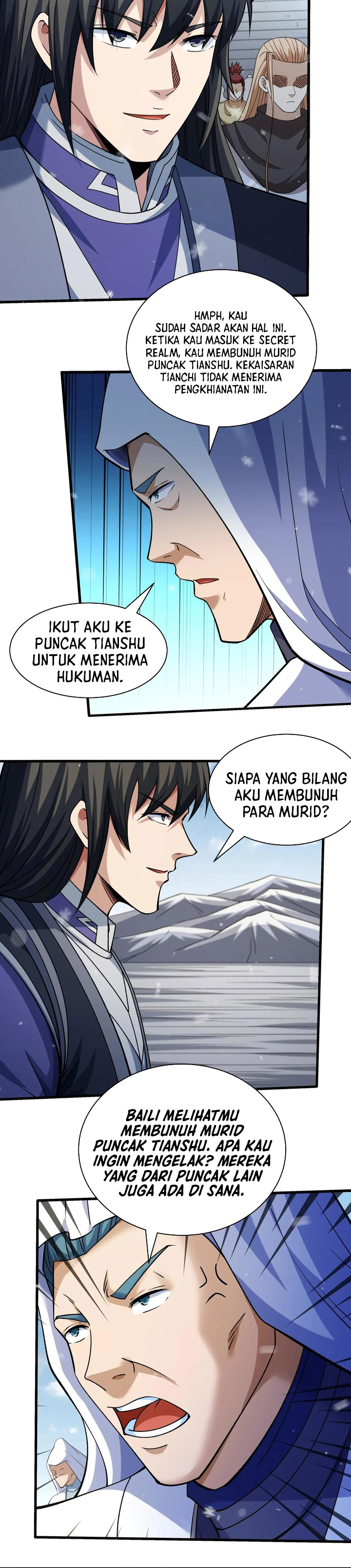 God of Martial Arts Chapter 995 Bahasa Indonesia