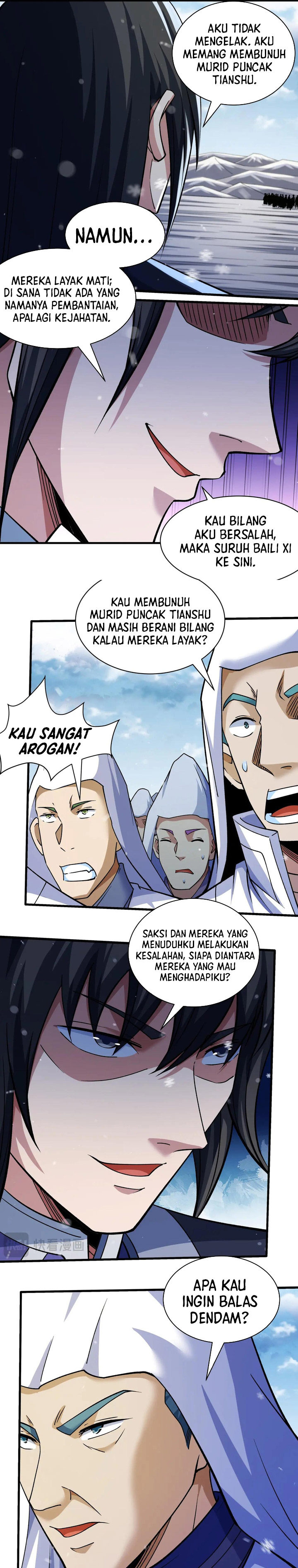 God of Martial Arts Chapter 995 Bahasa Indonesia