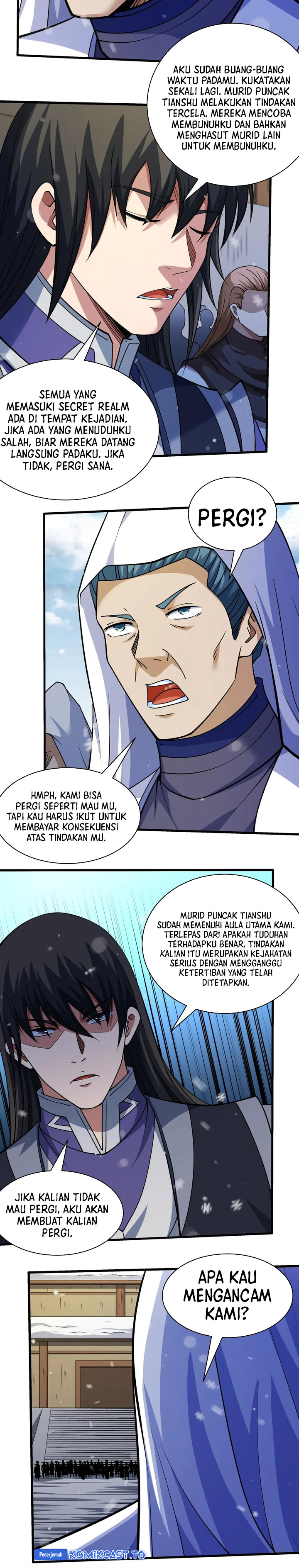God of Martial Arts Chapter 995 Bahasa Indonesia