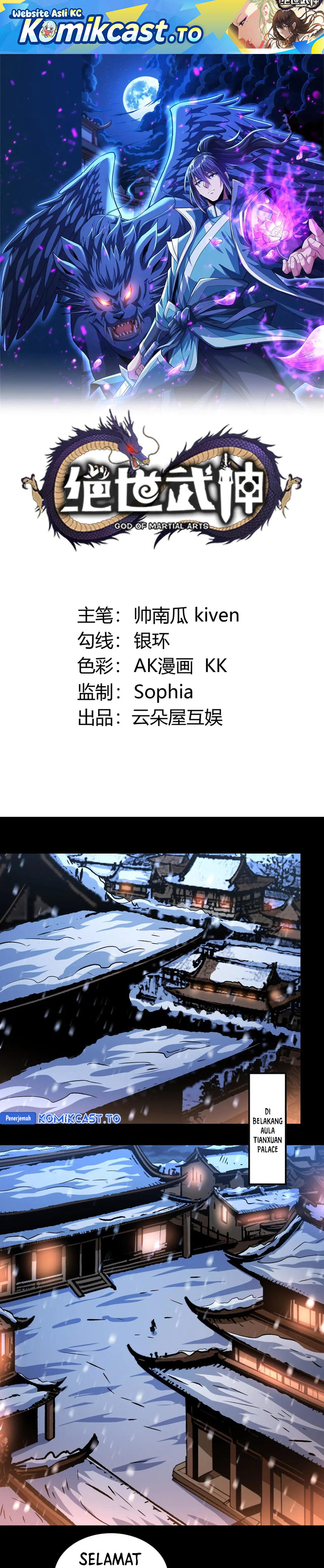 God of Martial Arts Chapter 997 Bahasa Indonesia