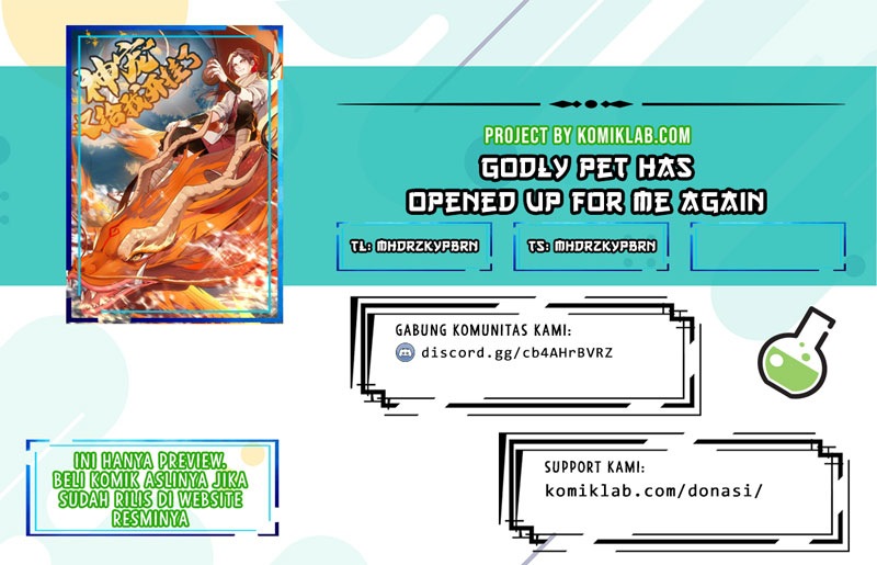 Godly Pet Has Opened Up for Me Again chapter 25