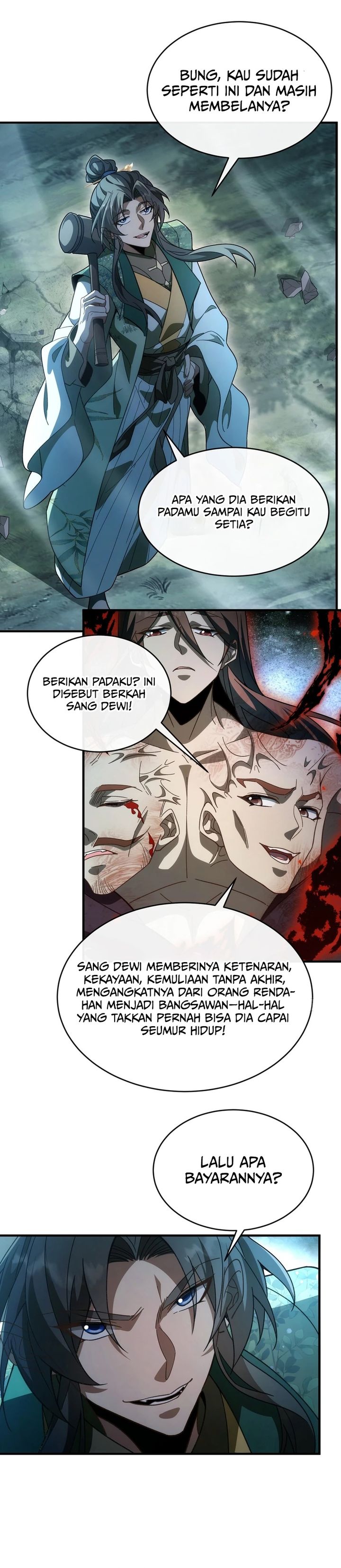 Godly Strange World, I Possess Unique Enlightment Chapter 11 Bahasa Indonesia