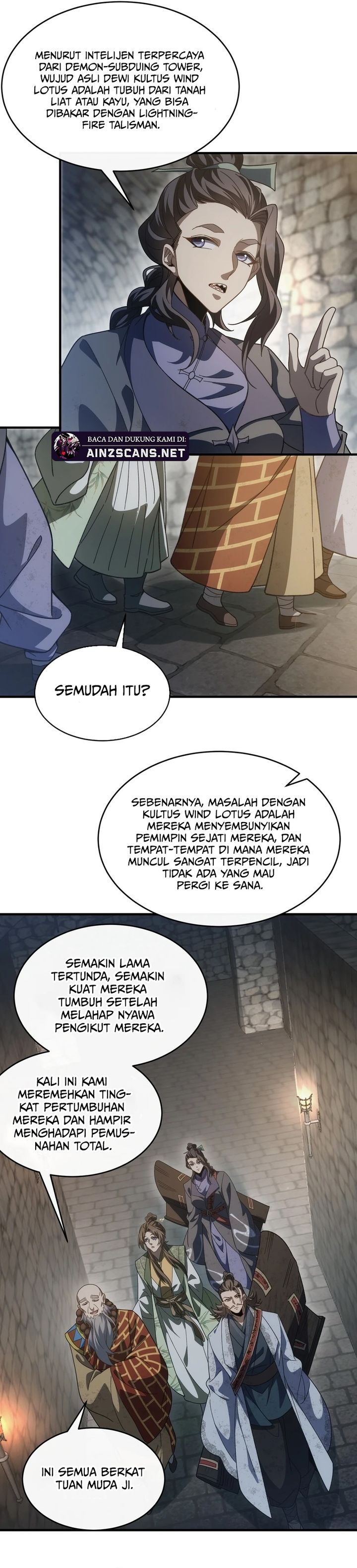 Godly Strange World, I Possess Unique Enlightment Chapter 12 Bahasa Indonesia