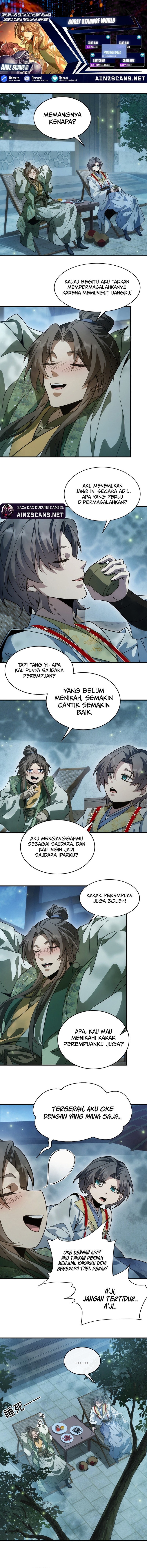 Godly Strange World, I Possess Unique Enlightment Chapter 18 Bahasa Indonesia