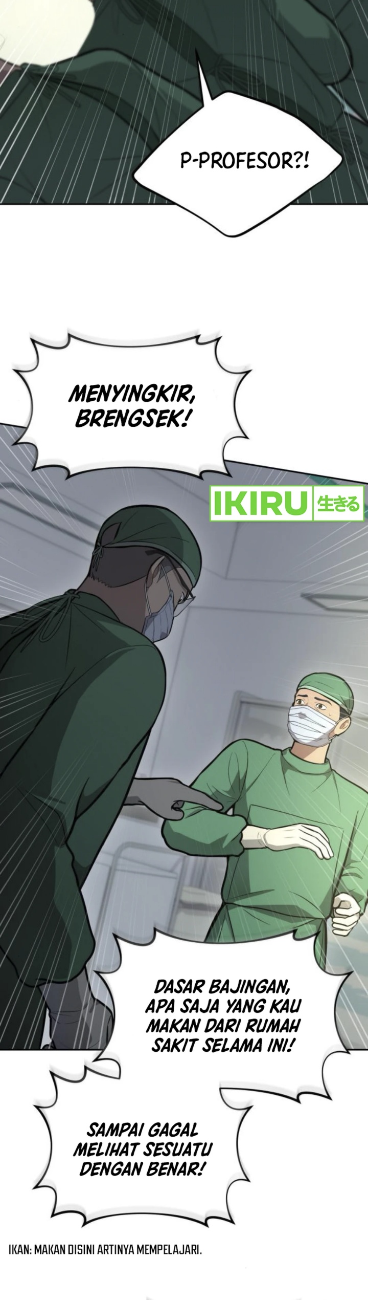 God’s Scalpel Chapter 33 Bahasa Indonesia