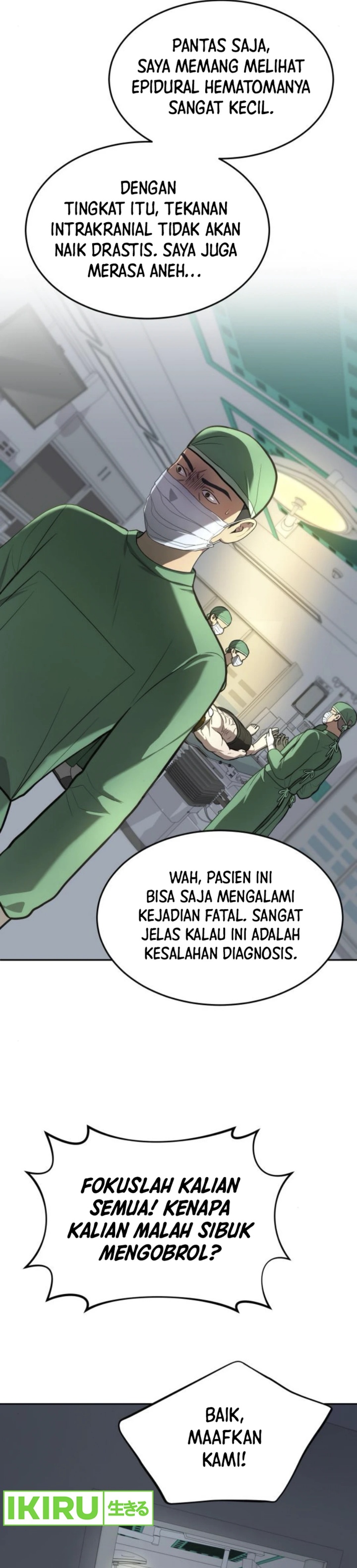 God’s Scalpel Chapter 33 Bahasa Indonesia
