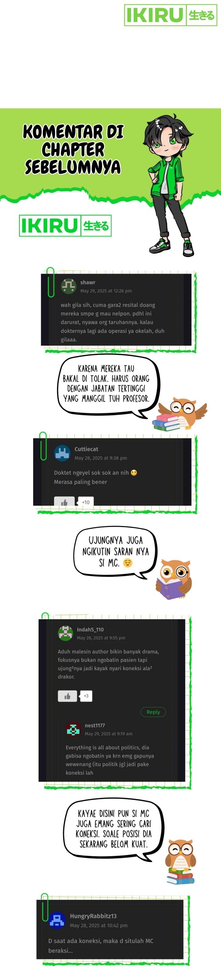 God’s Scalpel Chapter 33 Bahasa Indonesia