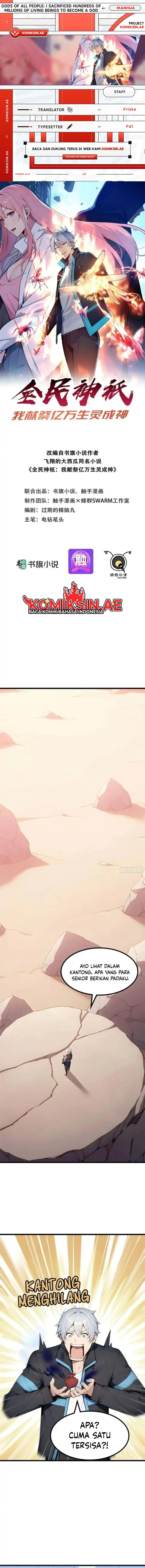 Gods of All People: I Sacrificed Hundreds of Millions of Living Beings To Become a God chapter 83