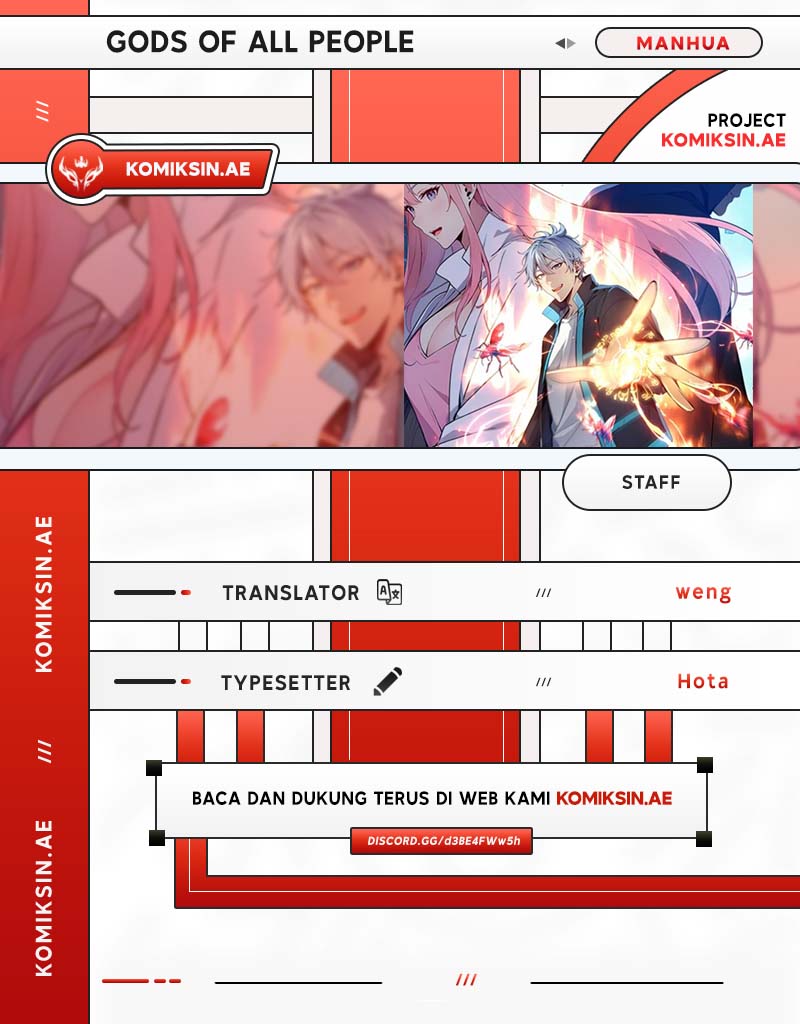 Gods of All People: I Sacrificed Hundreds of Millions of Living Beings To Become a God Chapter 91 Bahasa Indonesia
