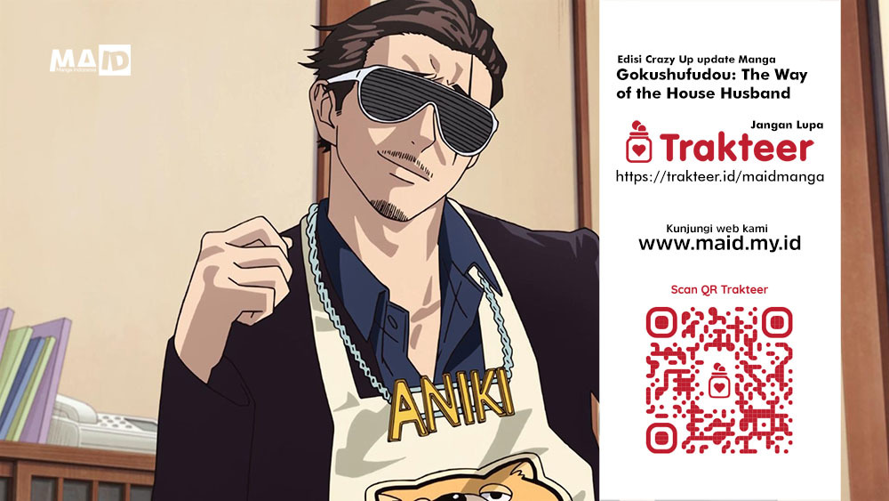 Gokushufudou: The Way of the House Husband Chapter 61 Bahasa Indonesia