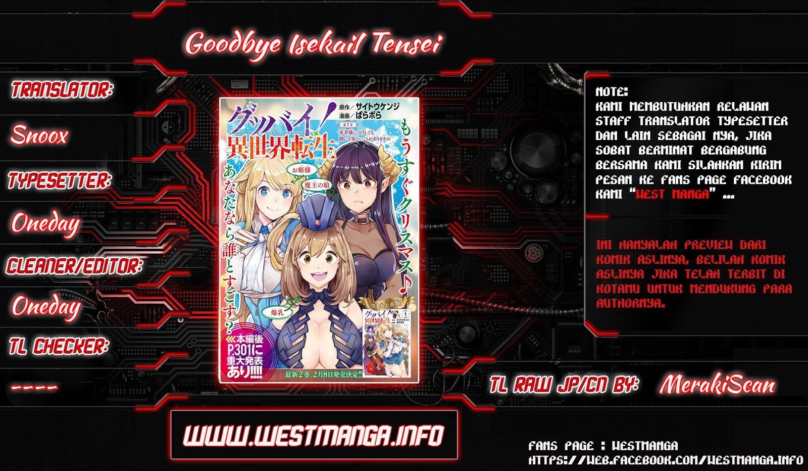 Goodbye! Isekai Tensei Chapter 07 Bahasa Indonesia