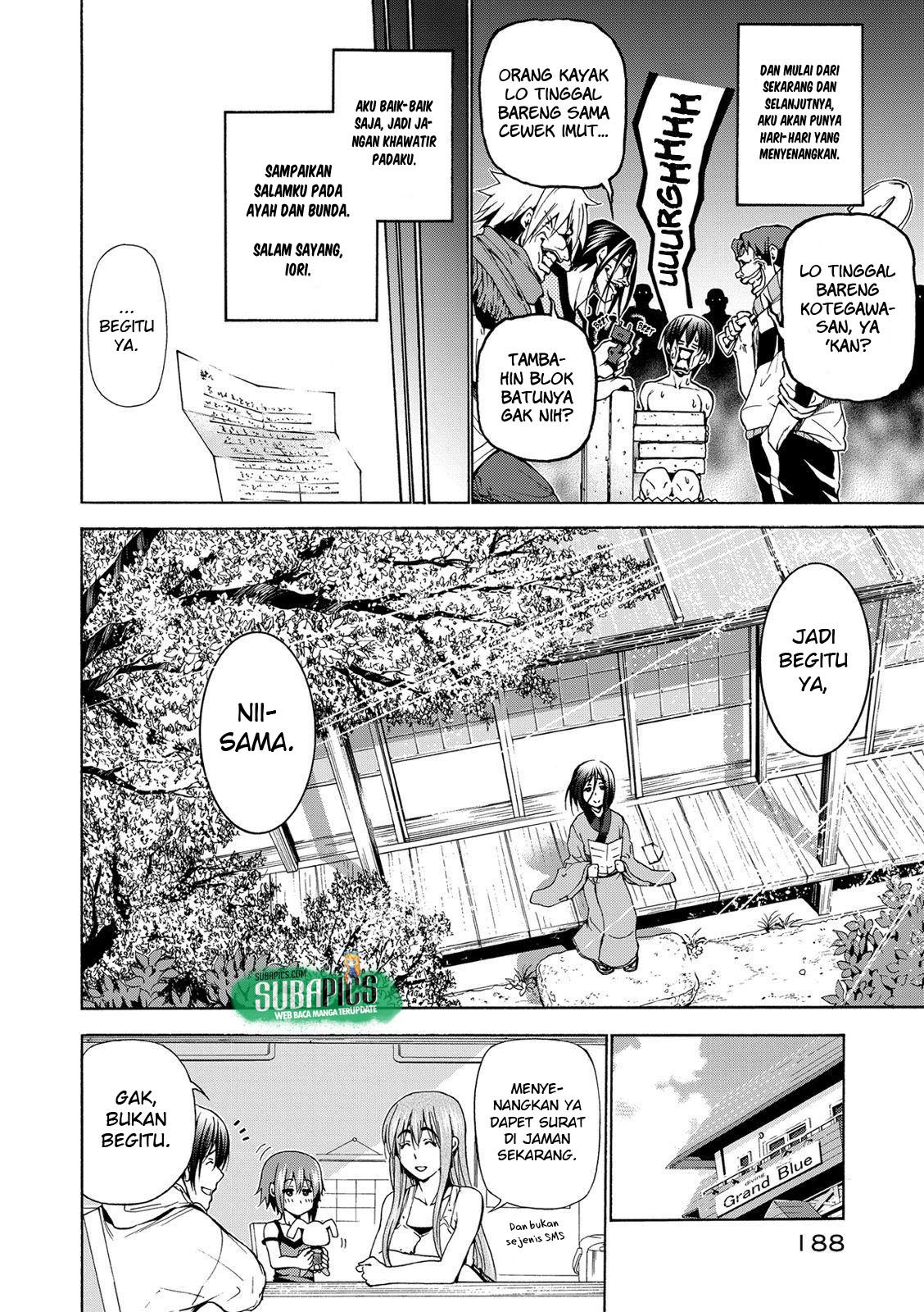 Grand Blue Chapter 25.5 Bahasa Indonesia