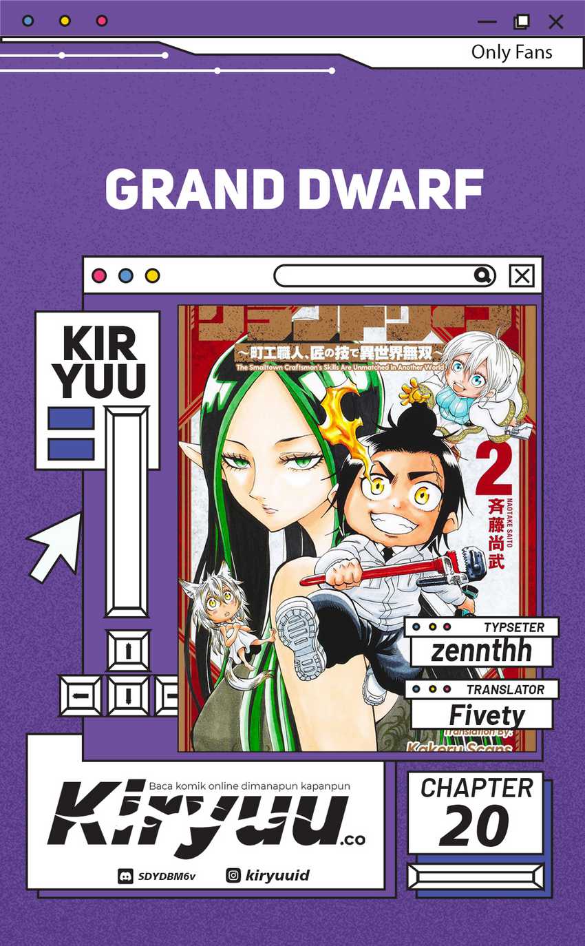 Grand Dwarf Chapter 20 Bahasa Indonesia