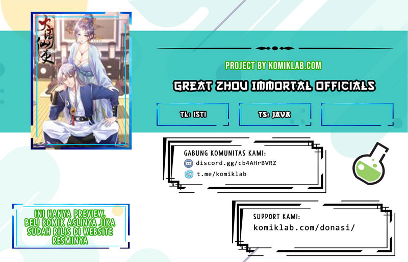 Great Zhou Immortal Officials Chapter 05 Bahasa Indonesia