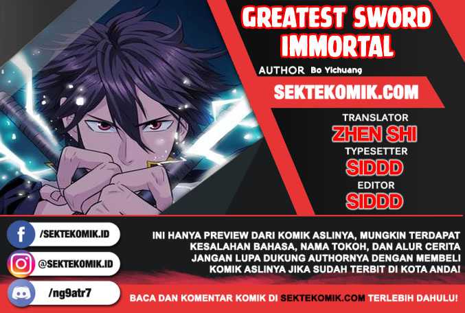 Greatest Sword Immortal chapter 61
